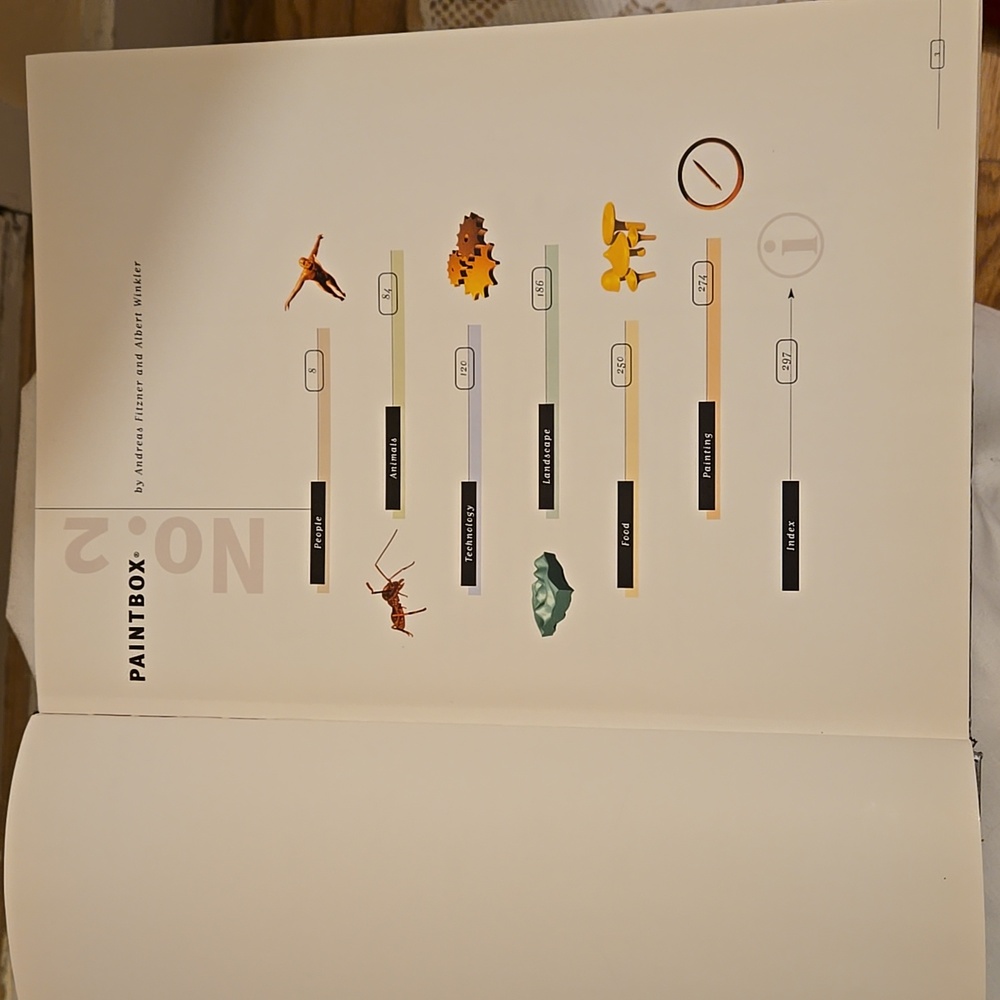Paintbox No. 2 by Andrea Fitzner and Albert Winkler art book - Picture 4 of 13